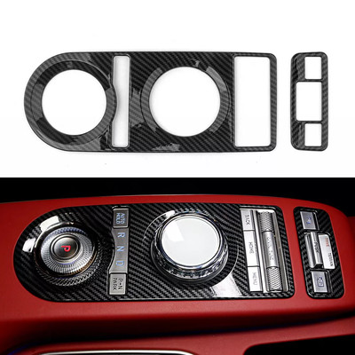 Genesis GV70 2022 - 2023 Carbon Fiber Style Center Control Panel Cover Trim