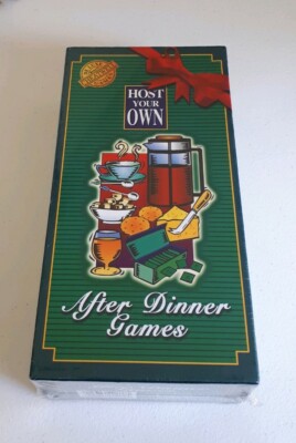 Host Your Own After Dinner Games Cheatwell Neu & Versiegelt Deluxe Party 6 Spieler 1999