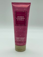 Bath  Body Works BOURBON STRAWBERRY  VANILLA Ultimate Hydration Body Cream