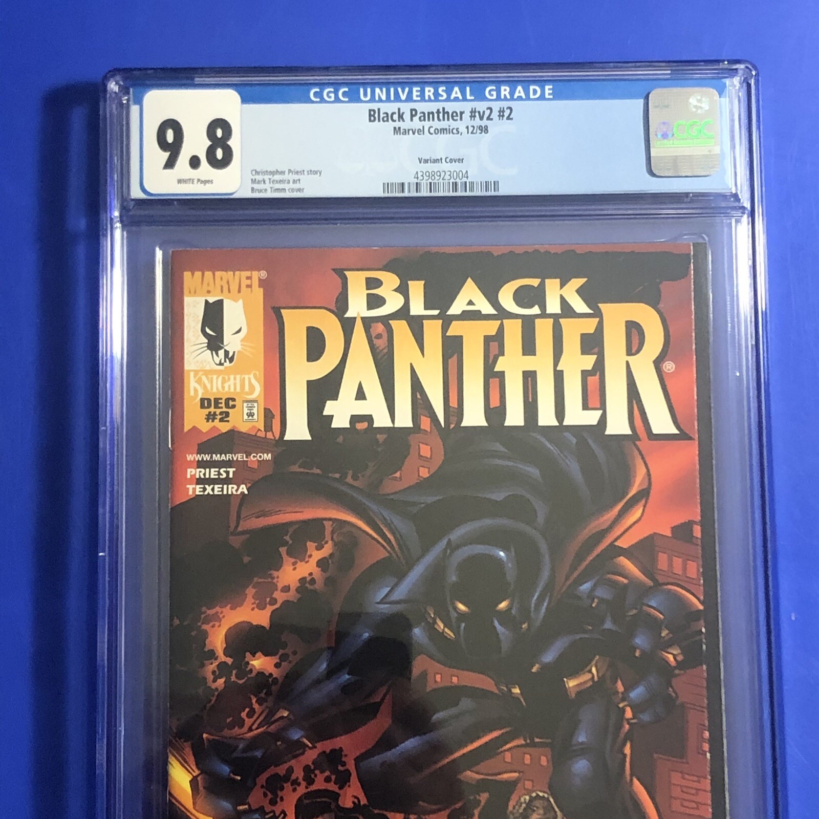 BLACK PANTHER 2 CGC 9.8 1st Appearance Dora Milaje Okoye Bruce Timm ...