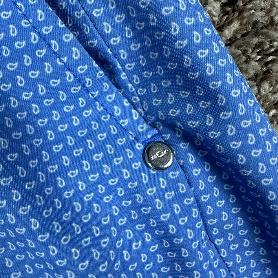 Pantalones Cortos de Golf RLX Ralph Lauren x PGA Tour Azul Claro Cachemira Cinta Talla 36 Foto 3 de 4