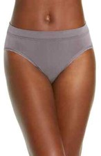 Wacoal Women's B-Smooth Purple Hi Cut Brief Panties L49035 Size Large