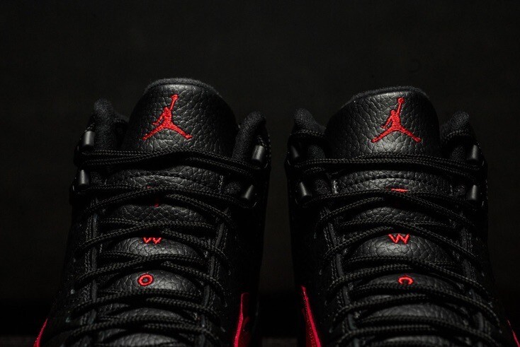 Jordan12 2016年130690-002サイズ26cm Nike Air Jordan 12 Retro Black Versity Red 130690-002 Men's