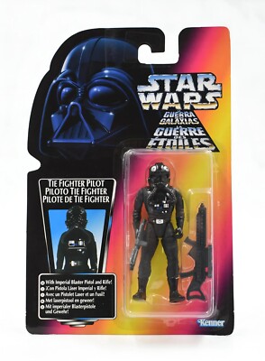 Star Wars The Power of The Force (Red Euro) - Tie Fighter Pilot Actionfigur