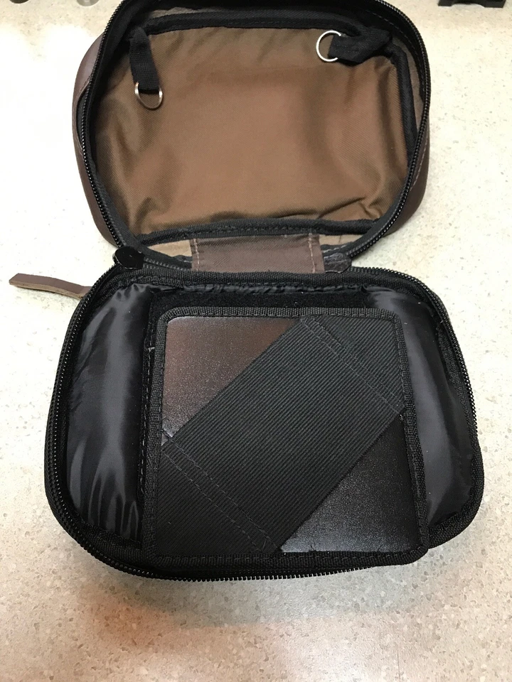 Tagua Cuero Marrón Pistola Ocultación Riñonera Cintura Paquete Funda LFAN-002 Foto 4 de 4