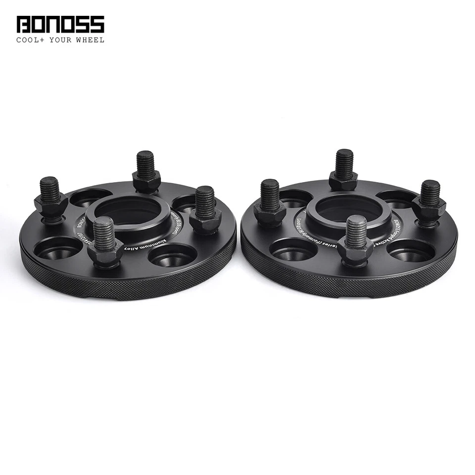 Espaciadores de rueda centrados en el cubo BONOSS 4 piezas 15 mm + 20 mm para Mazda MX-5 Miata 4x100 CB 54,1 Foto 4 de 4