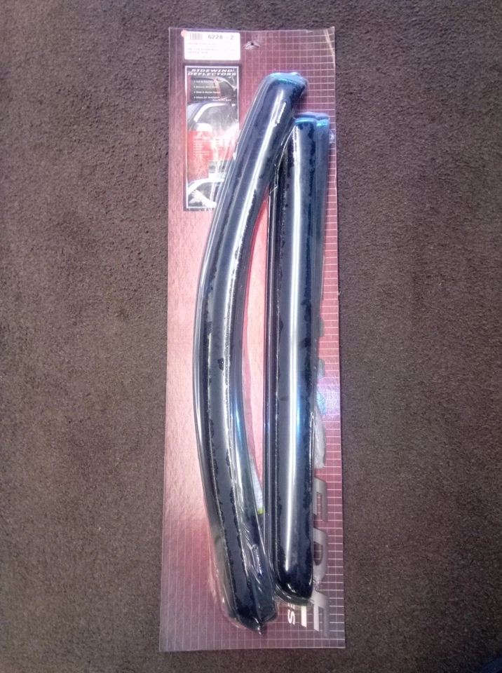 Deflector de viento lateral Stampede 6228-2 Tape-Onz 4 piezas. Se adapta a Aspen Durango 04-09 Foto 2 de 2