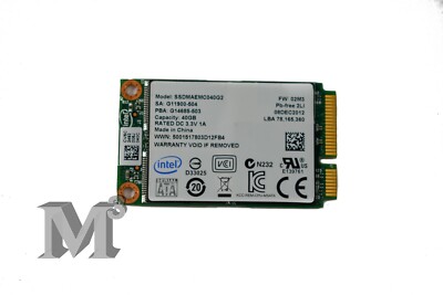 Intel 310 Series -  SSDMAEMC040G2 - 40GB MLC SATA mSATA SSD
