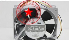 1 PCS SANYO FAN 109R1224H1D06  DC 24V 0.25A 12cm 12038 3 PIN