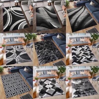 Teppiche für Wohnzimmer Modern Groß Teppich Schlafzimmerteppich Flur Läufer Vorleger Boden