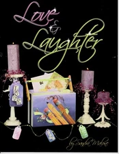 Love & Laughter Sandra Malone Acrylic Decorative Painting Patterns Craft Book