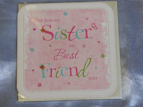 SISTER BIRTHDAY CARD CUTE TRADITIONAL CHILD ADULT LARGEST CHOICE of 30+ QUALITY - Picture 46 of 59