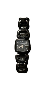 Gucci Women's G-Gucci Watch Black Link 125.5 Series Watch | eBay Gucci Women's G-Gucci Watch Black Link 125.5 Series Watch | eBay