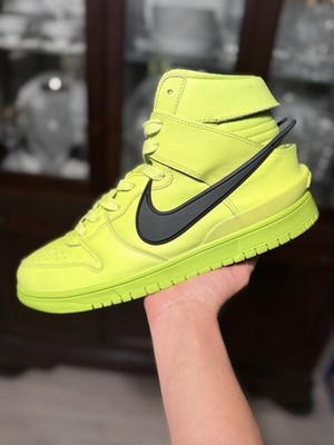 Nike Dunk High x AMBUSH Flash Lime Men s 10.5 Pre-Owned Clean No Box