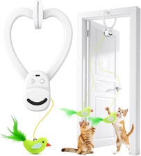 Automatic Flying Bird Toy for Indoor Cats - USB Rechargeable Interactive Fun