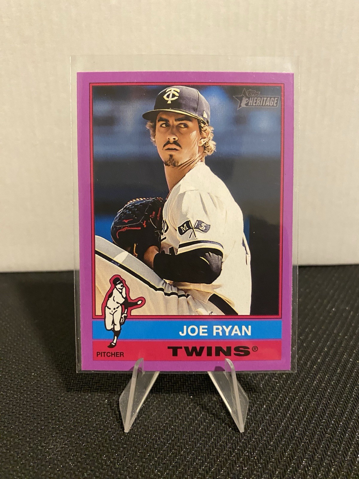2025 Topps Heritage - Joe Ryan #276 Light Purple Border