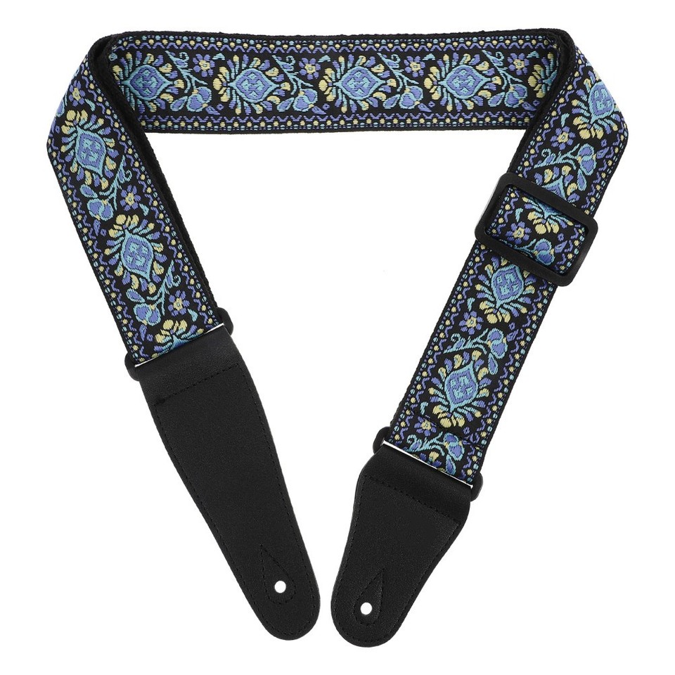 1 Pc Embroidery Stringed Instrument Supply Cotton Strap for Guitar ...