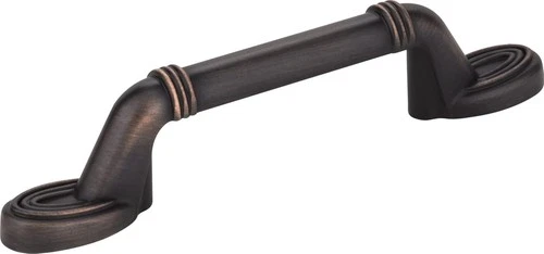 Elements 110-3DBAC Vienna 3" C to C Cabinet Handle/Drawer Pull Brushed Oil Rubbe - Picture 1 of 2