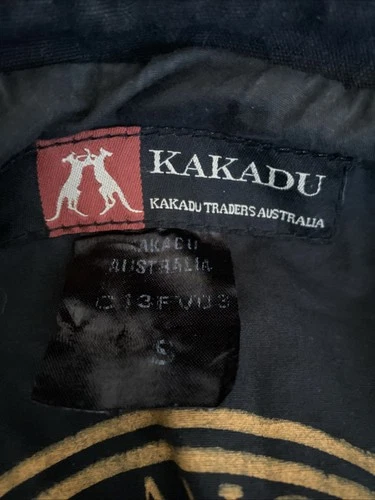 Kakadu Traders Australia Concealed Carry Canvas Vest leather trim mens S small image 7