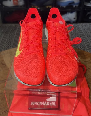 Size 5.5 - Nike Air Zoom Victory 2 Bright Crimson Lime Blast  display picture 2