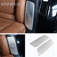 New Silver S.Stell Back Row Air Outlet Vent Cover Trim For Lexus LS500 2018-2024