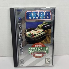 Sega Rally Championship (Sega Saturn, 1995) CIB Tested