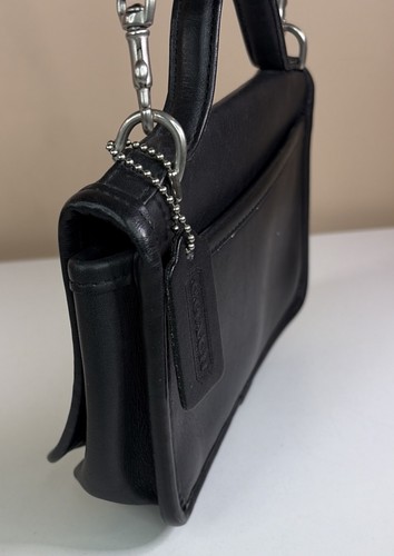 Vtg COACH Casino Bag Leather Turnlock Top Handle #9924 PURSE Crossbody Classic by Coach, $150 - Photo 7