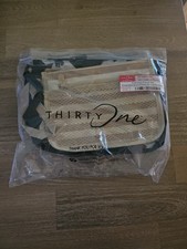 Thirty One 31 Everyday Pouch Set - NWT Scattered Flowers NEW