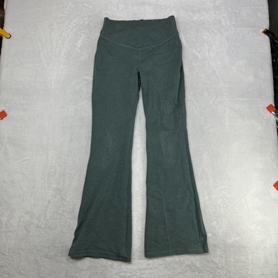 Old Navy Active PowerChill High-Rise Flare Leggings Girls XL Green - 23x26.5