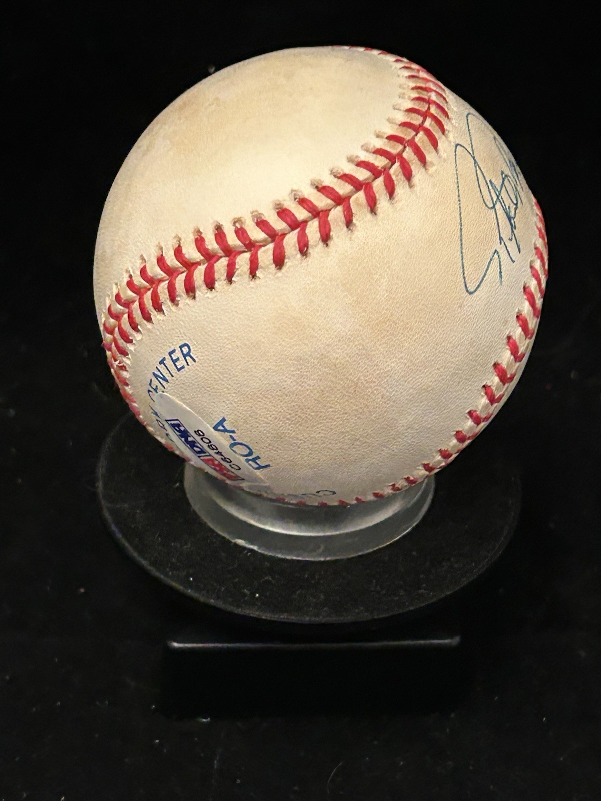 Rafael Palmeiro Cubs Rangers Orioles Signed Autograph ROALB Baseball PSA DNA COA view 5