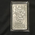 10 Troy oz Silver Bar .999 Fine Dragon Lady Liberty Bullion *Semi-Rare*