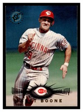 Bret Boone #124 1995 Stadium Club Virtual Reality Cincinnati Reds