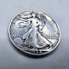 1934-S 50C Walking Liberty Half Dollar XF