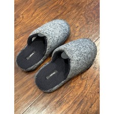 Allbirds Merino Wool Dwellers Slippers Gray Heathered Felt Upper Wmns Sz S 5-7