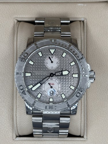 Ulysse Nardin Maxi Marine Diver Grey Dial 42.7mm Automatic Mens Watch 263-33