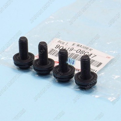x4 New Genuine OEM Toyota Lexus Roof Rack Bracket Bolts with