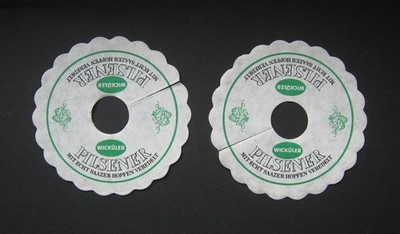 WICKÜLER Pilsdeckchen Bierdeckel Coaster Beer Bier  Wuppertal Deutschland NEU V1
