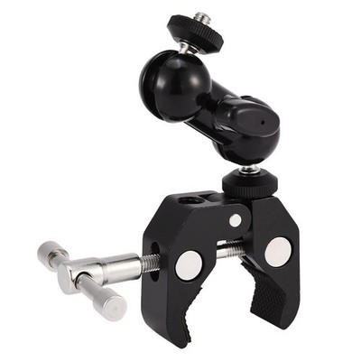 Multi Function Ball Head Adapter Arm Mount With Adjustable Clamp Accessory For