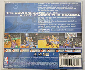 NBA 2K1 (Sega Dreamcast, 2000)