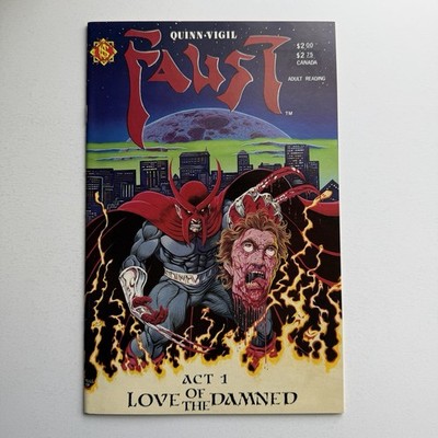 Northstar Comics FAUST #1 Love Of The Damned Key 1st Print Tim Vigil 1989
