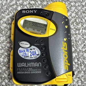 Sony Yellow Walkman for sale | eBay