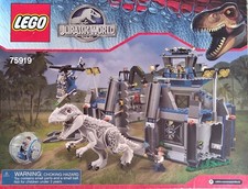 LEGO 75919 Indominus rex Breakout Set Parts List
