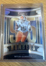 2025 Panini Select - Select Numbers Myles Garrett #4