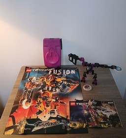 LEGO Technic Throwbots Spark 8522 Slizer w/Case Disks Manual Poster