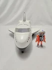 Vintage Playmobil Mission Geo Space Shuttle with Astronaut  6196  NASA Lights Up