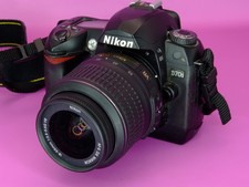 EXC Nikon D70s 6.1MP DSLR Camera w/ 18-55mm Lens Low Shutter count: 5178