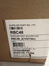APC RBC48 Replacement Battery Cartridge 48 12V As Is Untested