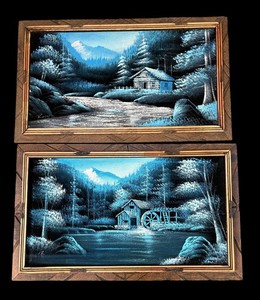 1970s Velvet Painting | eBay