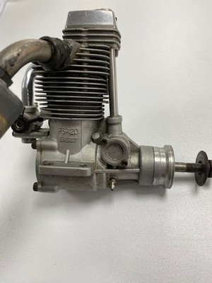 OS FS-120 Viertakt Motor 20ccm Komplett wie abgebildet