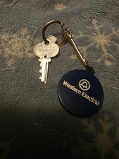 KEYCHAIN : WESTERN ELECTRIC Allentown HOME OF the TRANSISTOR  - Speaker Tube Co.